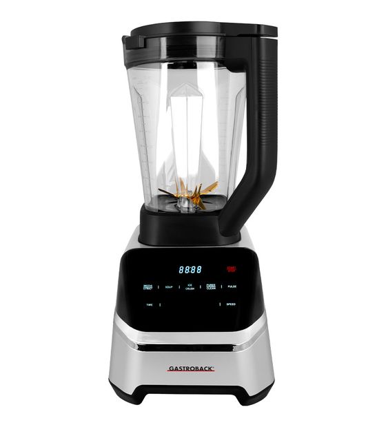 Gastroback 40987 Design Multi-Power 2 l Standmixer 2000 W  (Schwarz, Edelstahl) f&uuml;r 150,99 Euro