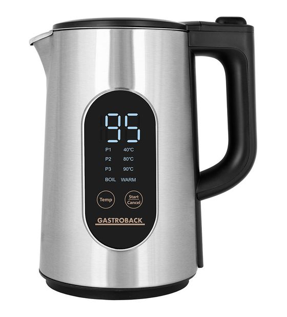 Gastroback 42446 Cool Touch Express Digital 1,5 l Wasserkocher 3000 W  (Edelstahl) f&uuml;r 59,49 Euro
