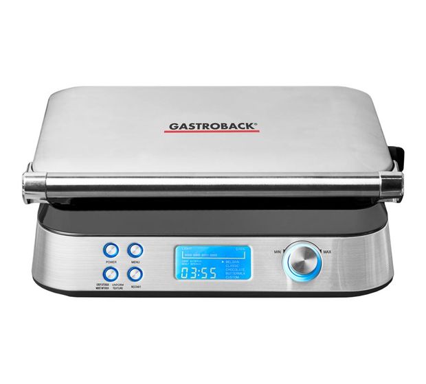 Gastroback 42449 Advanced Control Black Edition Waffeleisen Rechteckig für 2 Waffel(n) 1600 W f&uuml;r 119,99 Euro