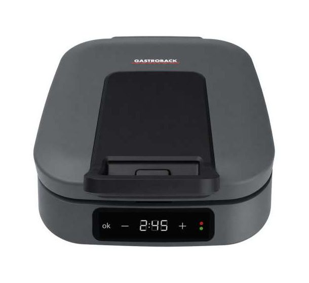 Gastroback 42469 Snack Station 4XL Advanced Sandwichmaker 1800 W für 4 Sandwiches  (Schwarz) f&uuml;r 79,99 Euro