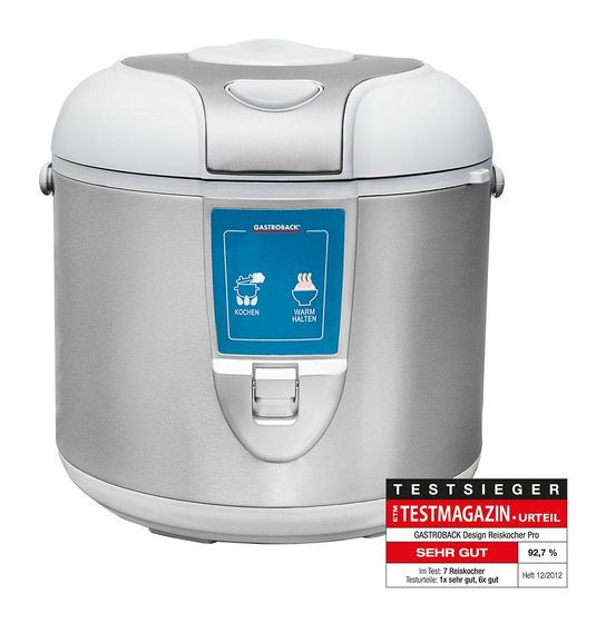 Gastroback 42518 Design Pro Reiskocher f&uuml;r 65,99 Euro