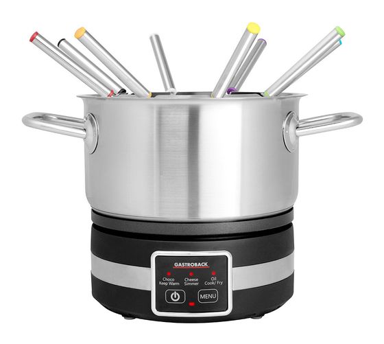 Gastroback 42568 Fondue Multicook 4-in-1 & Kochplatte 8 Person(en) 1200 W f&uuml;r 96,49 Euro