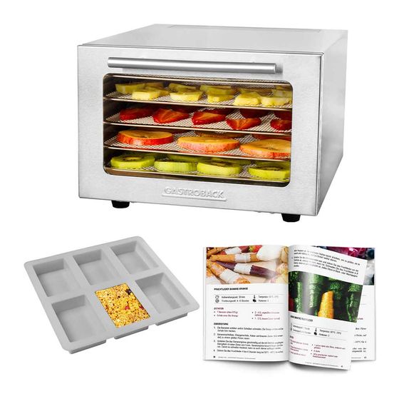 Gastroback 46604 Mini Professional Dörrautomat 400 W 24 h Maximale Timer-Zeit 1 5 Dörrgitter f&uuml;r 113,99 Euro