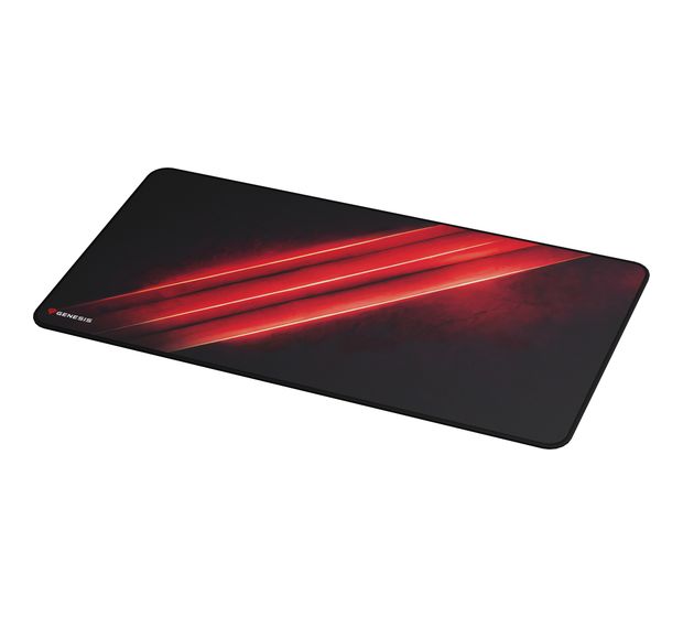 GENESIS Carbon 500 Maxi Flash G2 Mauspad  (Schwarz, Rot) f&uuml;r 14,99 Euro