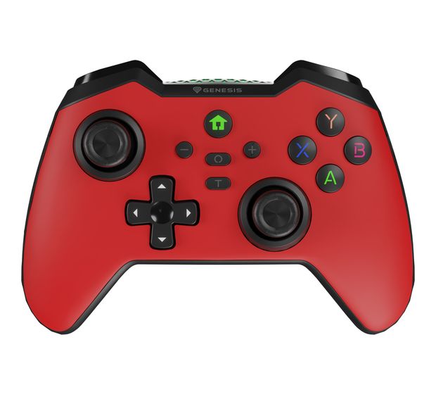 GENESIS Mangan 400 Analog / Digital Gamepad für Android, MAC, Nintendo Switch, PC, iOS  (Rot) f&uuml;r 31,99 Euro