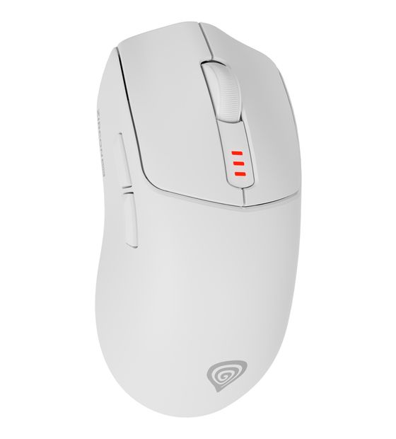 GENESIS Zircon 500 10000 DPI Gaming Maus Optisch  (Weiß) f&uuml;r 24,99 Euro