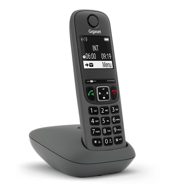 Gigaset AE690 Analoges/DECT-Telefon  (Anthrazit) f&uuml;r 55,99 Euro