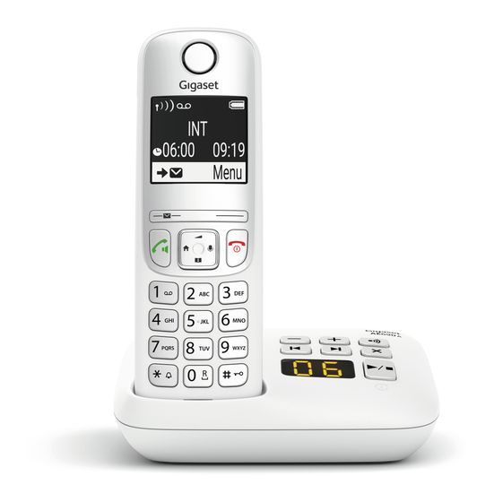 Gigaset AE690A Analoges/DECT-Telefon  (Weiß) f&uuml;r 45,99 Euro