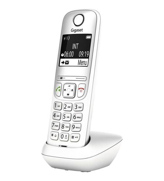 Gigaset AE690HX Analoges/DECT-Telefon  (Weiß) f&uuml;r 31,99 Euro