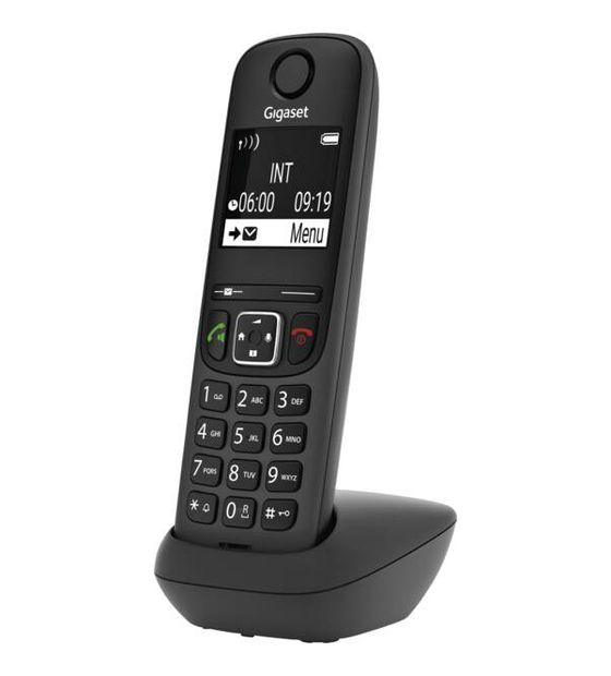 Gigaset AE690HX Analoges/DECT-Telefon  (Anthrazit) f&uuml;r 31,99 Euro