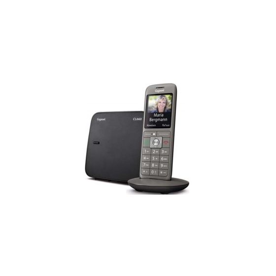 Gigaset CL660 DECT-Telefon  (Anthrazit, Schwarz) f&uuml;r 72,99 Euro