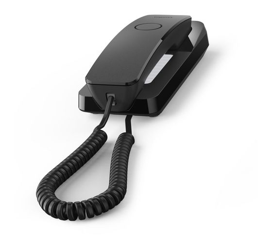Gigaset DESK 200 Analoges Telefon  (Schwarz) f&uuml;r 24,99 Euro