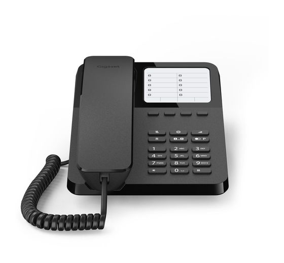 Gigaset DESK 400 Analoges Telefon  (Schwarz) f&uuml;r 29,99 Euro
