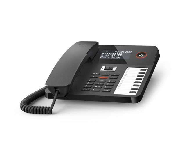 Gigaset DESK 800A DECT-Telefon  (Schwarz) f&uuml;r 69,99 Euro