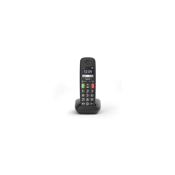 Gigaset E290 Analoges/DECT-Telefon  (Schwarz) f&uuml;r 44,99 Euro
