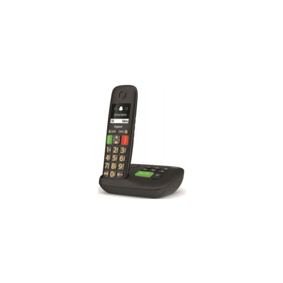 Gigaset E290A Analoges/DECT-Telefon  (Schwarz) f&uuml;r 54,99 Euro