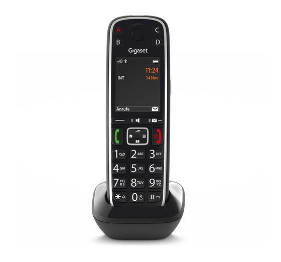 Gigaset E720HX Analoges/DECT-Telefon  (Schwarz) f&uuml;r 99,99 Euro