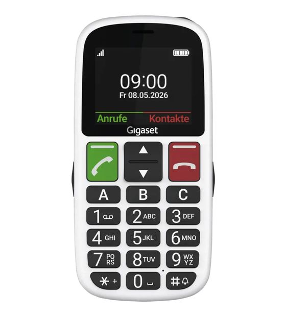 Gigaset GL30 4G Smartphone 5,59 cm (2.2 Zoll) 0,3 MP Single SIM  (Cremefarben) f&uuml;r 39,90 Euro
