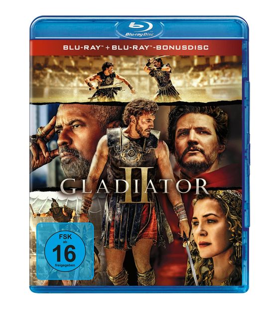 Gladiator II (Blu-Ray) f&uuml;r 16,99 Euro