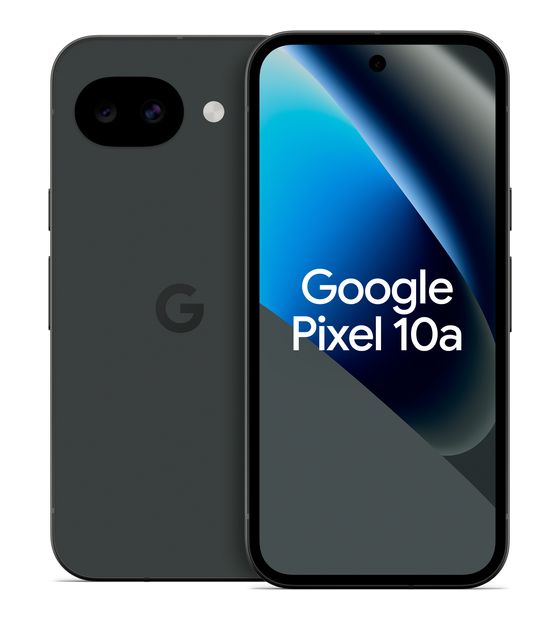 Google Pixel 10a 128 GB 5G Smartphone 16 cm (6.3 Zoll) Android 48 MP Dual Kamera Dual Sim WiFi 6E  (Schwarz) f&uuml;r 484,00 Euro