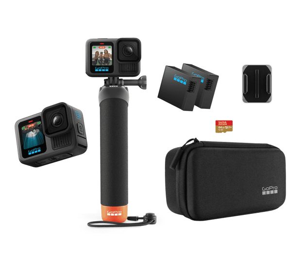 GoPro Hero13 Pack + Accessories 5599 x 4927 Pixel Aktion Kamera 27,6 MP  (Schwarz) f&uuml;r 386,00 Euro