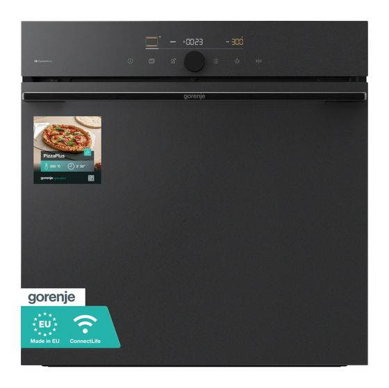 Gorenje BO3PYEI016 GO66MB Pizza350C Einbaubackofen AutoClean f&uuml;r 757,00 Euro