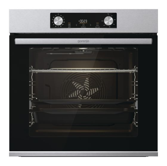 Gorenje BOS6737E13X Einbaubackofen maxi Dampfgaren AutoClean f&uuml;r 331,00 Euro