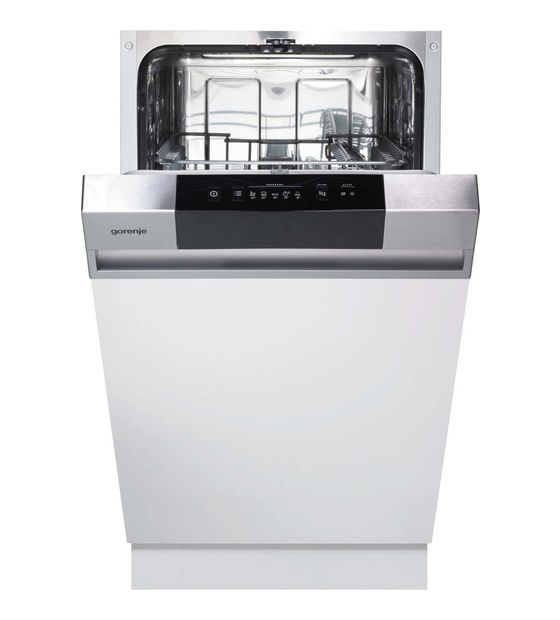 Gorenje GI520E15X 45 cm Geschirrspüler teilintegriert (ohne Front) Leise 9 Maßgedecke aquaStop Funktion f&uuml;r 347,00 Euro