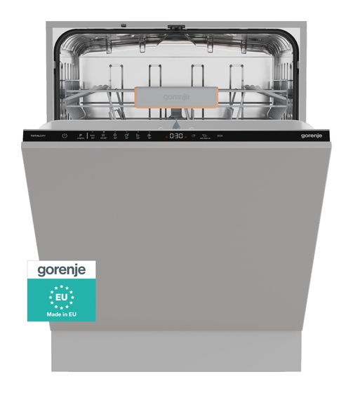 Gorenje GV642C65 60 cm Geschirrspüler vollintegriert (ohne Front) Leise 14 Maßgedecke Auto Open f&uuml;r 389,00 Euro
