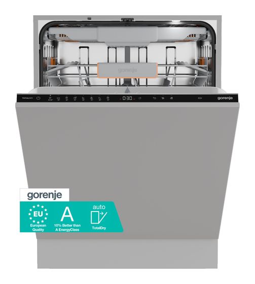 Gorenje GV663A67 60 cm Geschirrspüler vollintegriert (ohne Front) Sehr leise 16 Maßgedecke aquaStop Funktion Auto Open f&uuml;r 599,00 Euro