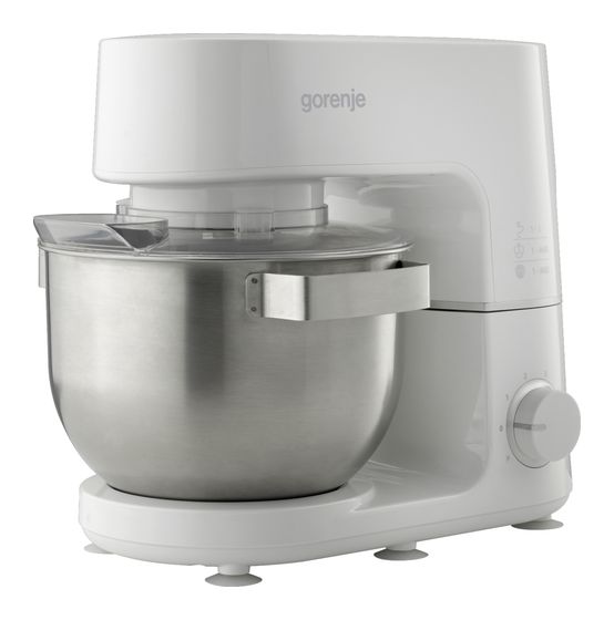 Gorenje MMC800CW 800 W Küchenmaschine 5 l  (Weiß) f&uuml;r 99,49 Euro