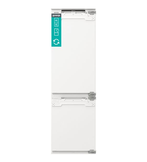 Gorenje NRKI517C62WF 176 l / 76 l Einbau Kühl-/Gefrierkombination 150 kWh NoFrost f&uuml;r 819,00 Euro