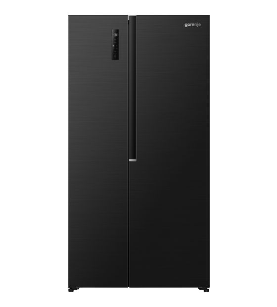 Gorenje NRS917E41BX Side-by-Side Kühl-/ Gefrierkombination 347 l / 197 l 317 kWh NoFrost 1786 mm x 911 mm  (Schwarz) f&uuml;r 619,00 Euro