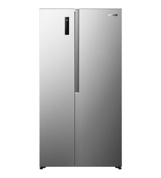 Gorenje NRS917E41XSI Side-by-Side Kühl-/ Gefrierkombination 347 l / 197 l 317 kWh NoFrost 1786 mm x 911 mm  (Grau) f&uuml;r 590,00 Euro