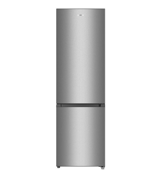 Gorenje RK4182PS4 198 l / 71 l Kühl-Gefrierkombi freistehend 210 kWh Jahr  (Grau) f&uuml;r 368,00 Euro