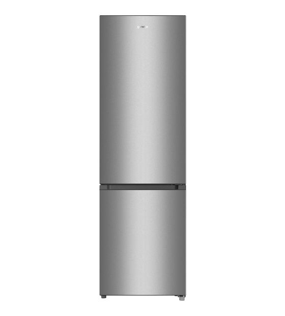 Gorenje RK418DPS4I 198 l / 66 l Kühl-Gefrierkombi freistehend 168 kWh Jahr  (Grau) f&uuml;r 368,00 Euro