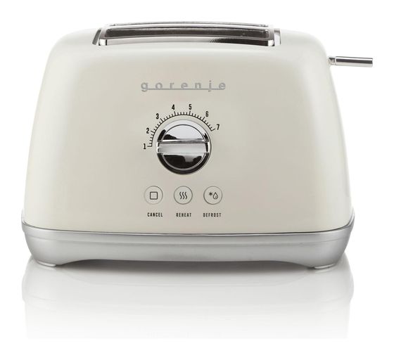 Gorenje T900RL Toaster 1000 W 2 Scheibe(n) 7 Stufen  (Weiß) f&uuml;r 53,99 Euro