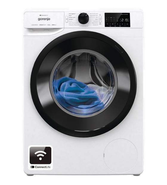 Gorenje WPNEI86ATS 8 kg Frontlader Waschmaschine 1600 U/min aquaStop Funktion AutoClean f&uuml;r 413,00 Euro