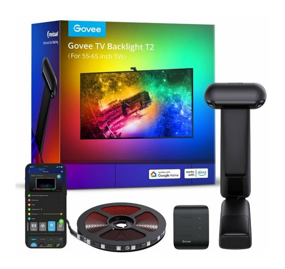 Govee H605C Envisual TV Backlight T2 LED Intelligenter Leuchtstreifen Multi AC f&uuml;r 105,99 Euro