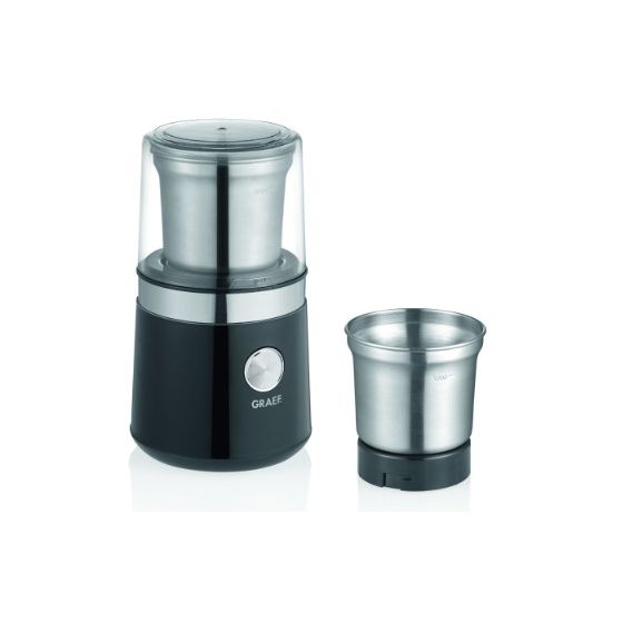 Graef CM102 Kaffeemühle für 85 g 200 W  (Schwarz, Silber) f&uuml;r 46,99 Euro