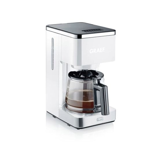 Graef FK401 10 Tassen Filterkaffeemaschine 1,2 l  (Weiß) f&uuml;r 46,99 Euro