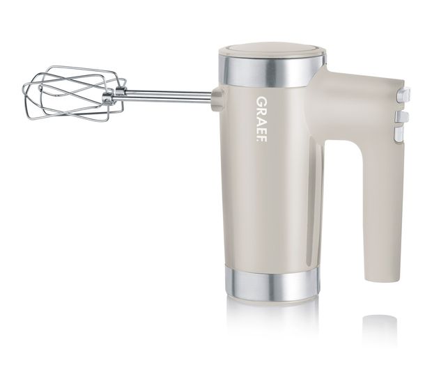Graef HM508 Family Line Handmixer 600 W 7 Stufen  (Graubraun) f&uuml;r 65,49 Euro