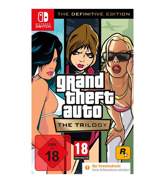 Grand Theft Auto: The Trilogy - The Definitive Edition (Nintendo Switch) f&uuml;r 22,99 Euro