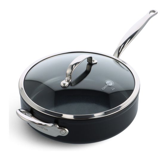 GreenPan Barcelona Pro Schmorpfanne 28cm   (Schwarz) f&uuml;r 125,99 Euro