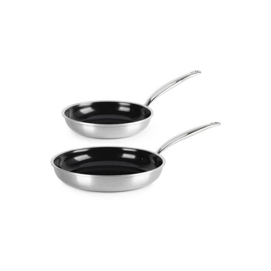 GreenPan Premiere Bratfpannenset 2-er Set 20+28cm   (Silber) f&uuml;r 155,99 Euro