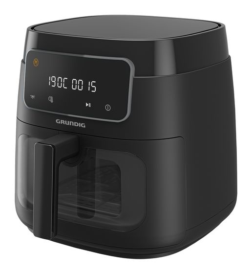 Grundig FRY7320 Heißluftfritteuse 7,6 l 1900 W  (Schwarz) f&uuml;r 67,49 Euro