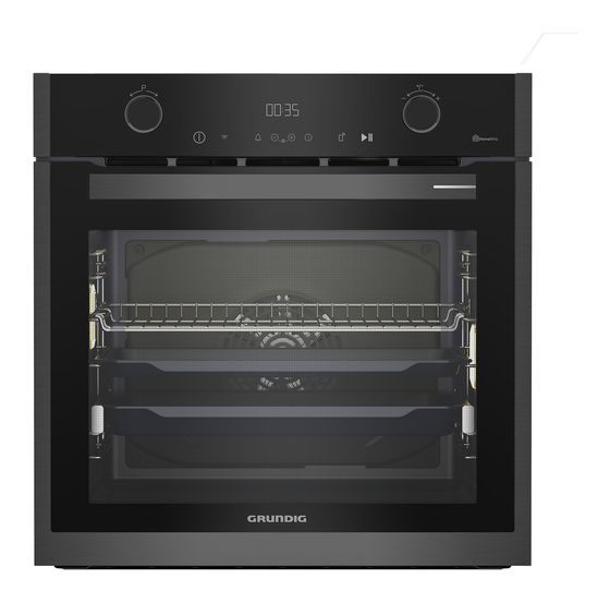 Grundig GEBM19400DXHI Einbaubackofen groß Dampfgaren AutoClean f&uuml;r 1.209,00 Euro