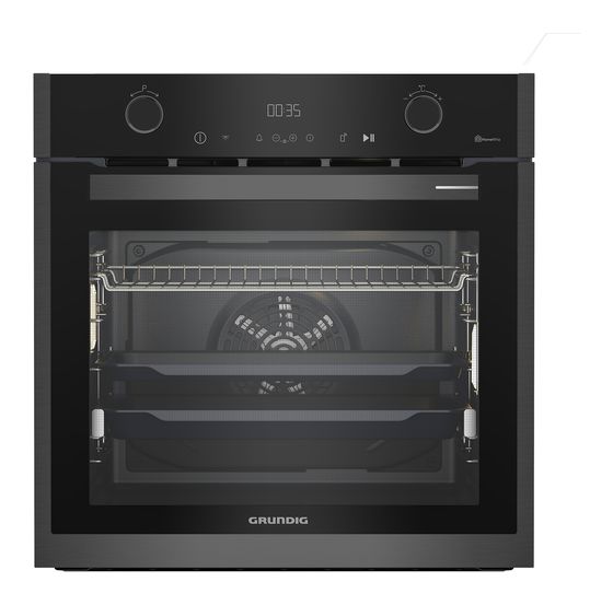 Grundig GEBM19400DXMPH Einbaubackofen groß Dampfgaren AutoClean f&uuml;r 959,00 Euro