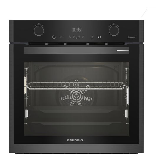 Grundig GEBM19400DXPH Einbaubackofen groß AutoClean f&uuml;r 1.209,00 Euro