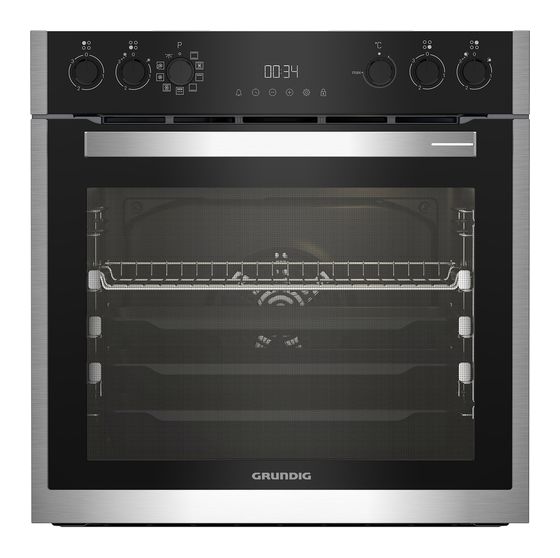 Grundig GEHM19310BP Herdset groß AutoClean mit Glaskeramik Kochfeld f&uuml;r 1.109,00 Euro